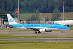 KLM Cityhopper, PH-EZR, Embraer ERJ-190STD, msn: 19000375, 12.Juni 2021, ZRH Zürich, Switzerland.
