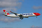 Edelweiss Air, HB-JME, Airbus A340-313X, msn: 559,  Pilatus , 25.November 2023, ZRH Zürich, Switzerland.