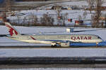 Qatar Airways, A7-AML, Airbus A350-941, msn: 257, 19.Januar 2024, ZRH Zrich, Switzerland.