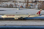 Qatar Airways, A7-AML, Airbus A350-941, msn: 257, 19.Januar 2024, ZRH Zürich, Switzerland.