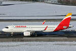 Iberia, EC-NTQ, Airbus A320-251N, msn: 10869,  Leonardo Torres Quevedo , 19.Januar 2024, ZRH Zürich, Switzerland.