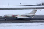 Nomad Aviation, HB-JOR, Bombardier Global 5000, msn: 9418, 19.Januar 2024, ZRH Zürich, Switzerland.