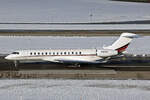 NetJets, N181QS, Bombardier Global 7500, msn: 70154, 19.Januar 2024, ZRH Zürich, Switzerland.
