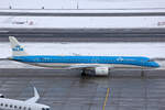 KLM Cityhopper, PH-NXP, Embraer E195-E2, msn: 19020093, 19.Januar 2024, ZRH Zürich, Switzerland.