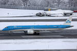 KLM Cityhopper, PH-NXP, Embraer E195-E2, msn: 19020093, 19.Januar 2024, ZRH Zürich, Switzerland.