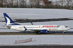AnadoluJet, TC-LAJ, Boeing B737-8MAX, msn: 61811/8182, 19.Januar 2024, ZRH Zürich, Switzerland.