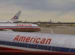 Ein absolut geniales Bild dreier American Airlines Maschinen auf dem Rollfeld des Flughafens Chicago O'Hare Intl.