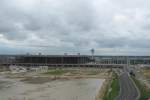 Blick vom BBI-Infotower auf die Grobaustelle des  Willy Brandt -Airport (17.08.10)