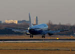 Blue Air, Boeing B 737-405, YR-BAZ, TXL, 31.12.2016