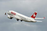 Swiss, Airbusu A 220-100, HB-JBB, TXL, 05.07.2020