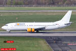 Air Horizont Boeing 737-430 9H-GTC nach der Landung in Düsseldorf 9.3.2024