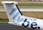 Flybe, G-JECL  The George Best , DeHavvilland-Canadair, DHC 8Q-400 (Seitenleitwerk/Tail), 01.07.2013, DUS-EDDL, Dsseldorf, Germany 