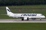 Finnair (AY-FIN), OH-LKF, Embraer, 190 LR (neue FA-Lkrg.), 22.08.2015, DUS-EDDL, Düsseldorf, Germany