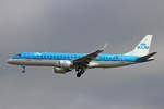 KLM Cityhopper, PH-EZV, Embraer ERJ-190STD, msn.
