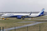 Indigo, D-AVXQ (later Reg.: VT-IUB), Airbus, A321-271NX, 18.03.2019, XFW, Hamburg-Finkenwerder, Germany                