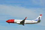 Norwegian Boeing 737-800 EI-FVS (Das Heck ziert Benito Pérez Galdós ein spanischer Schriftsteller Geb.