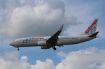Air Europa, EC-KCG, (c/n 33981),Boeing 737-85P(WL), 09.07.2016, HAM-EDDH, Hamburg, Germany (Sticker :Puerto Rico) 