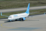 B 737-800 Pobeda, VQ-BTE, taxy in CGN - 05.05.2016