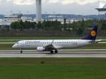 D-AEBL Lufthansa CityLine Embraer ERJ-195LR (ERJ-190 bis 200 LR)      15.09.2013   Flughafen Mnchen