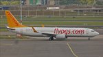 . TC-CPD  Boeing 737-82R (WL), von Pegasus Airlines auf dem Rollfeld von Schiphol. 01.10.2016