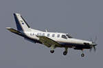 JetFly Aviation, LX-JFD, Socata TBM-700B, msn: 199, 16.März 2007, GVA Genève, Switzerland.