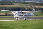 Reims-Cessna FR172E Reims Rocket, D-EDLV. Bad Neuenahr-Ahrweiler (EDRA) am 25.09.2021.