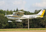 Private Reims-Cessna 172M Skyhawk, D-EAGL, Flugplatz Bienenfarm, 07.08.2021