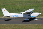 Fliegergemeinschaft Flughafen Köln/Bonn, Reims-Cessna FR172H Reims Rocket, D-EEZU. Bonn-Hangelar (EDKB) am 14.05.2022.
