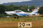 UL-Flugschule Überflug, D-MTLB, Breezer B400. Bonn/Hangelar (EDKB), 06.07.2022.