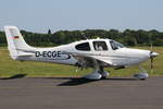 Fly-Charter, D-ECGE, Cirrus SR20-G3. Bonn-Hangelar (EDKB), 27.05.2023.