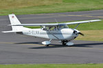Reims-Cessna F 172 G, D-ELNA, taxy in EDKB 09.06.2016