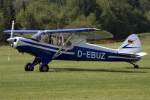 Private, D-EBUZ, Piper, PA-18-150 Super Cub, 06.09.2013, EDST, Hahnweide, Germany         