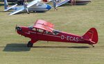 Piper J3C-90, D-ECAS, Kirchheim/Teck-Hahnweide (EDST), 10.9.2016