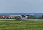 Comco Ikarus C-42, D-MXGH, abflugbereit Piste 06 in Gera (EDAJ) am 14.8.2016