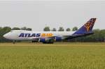 Atlas Air, N477MC, Boeing B747-47UF, 5.Juli 2015, AMS  Amsterdam, Netherlands.