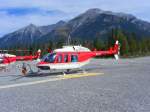 Bell 206-L,C-FSKR, Canmore Heliport, Canada 2.9.2013