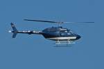  . Hubschrauber Bell 206 JetRanger, aufgenommen nahe Wiltz (L) am 17.07.2015.