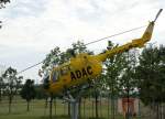 D-HILF, MBB Bo-105 (Chrisoph 1), ADAC, 2009.06.20, MUC (Besucherpark),Mnchen, Germany