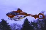 DRF Luftrettung   Eurocopter EC-135 P2+   D-HDRX   St.Vincentius Hospital,Karlsruhe, Germany  13.02.11   