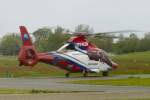 DanCopter, OY-HJA, Eurocopter, EC-155 B-1 Dauphin, 08.05.2014, EHKD-DHR, Den Helder, Netherlands
