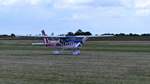 Cessna 150M, D-EVOM auf dem Flugplatz Laucha (EDBL) am 26.5.2022