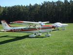 D-EEQT, Cessna 172N, Flugplatz Ansbach-Petersdorf (EDQF)