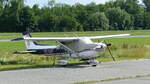 Cessna R172K Hawk XP, OE-KMT, Flugplatz Landhut (EDML), 10.6.2023