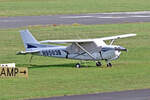 Cessna 172 RG, N9593B, abgedeckt am Flugplatz Bonn-Hangelar - 11.10.2023