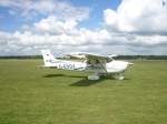 Cessna 172 SP D-EDDX Flugplatz Uetersen (EDHE)