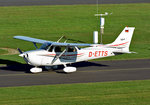 Cessna 172 SkyHawk, D-ETTS, taxy in EDKB - 27.11.2015