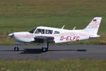 Piper PA-28R-180 Cherokee Arrow, D-ELFC. Bonn-Hangelar (EDKB) am 04.09.2021.