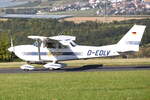 Reims-Cessna FR172E Reims Rocket, D-EDLV. Bad Neuenahr-Ahrweiler (EDRA) am 25.09.2021.