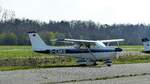 Rimes Cessna 172E Rocket, D-EGKB, Flugplatz Landshut (EDML), 9.4.2023