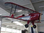 Platzer Kiebitz, Ultraleichtflugzeug mit 55 PS Nissan Motor, Kennung D-MLAD, Luftfahrtmuseum Wernigerode (23.03.2024)
